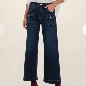 Kut from the Kloth High Rise Wide-Leg Jeans
